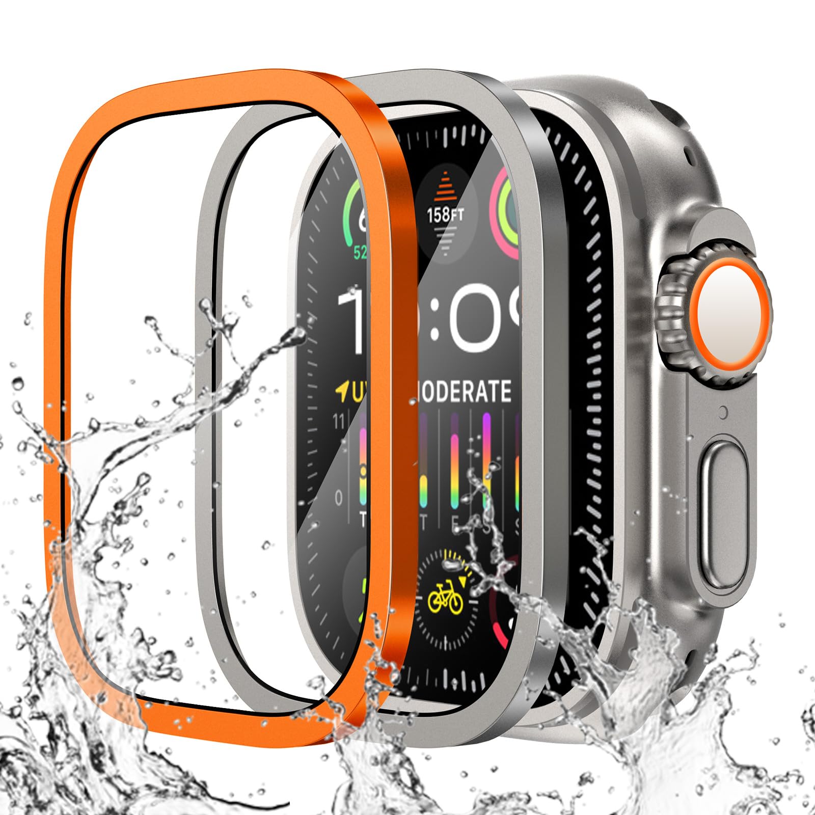 Smartwatch Straps & Accessories - Tempered Glass for Apple Watch Ultra