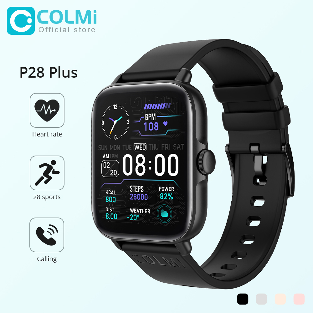 Smartwatch X12 - COLMI P28 Plus Bluetooth Answer Call