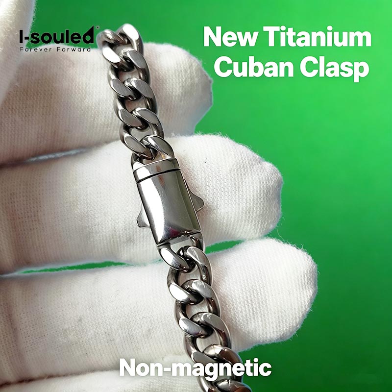 7mm Solid Titanium Bracelet Li - Ceramic Link Bracelet recension och pris