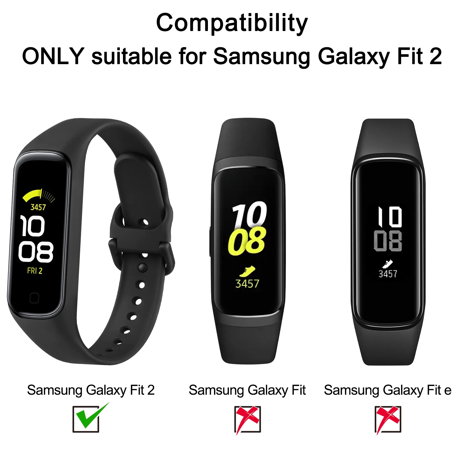 Soft Silicone Strap For Samsun - Silicone Band Replacement recension och pris