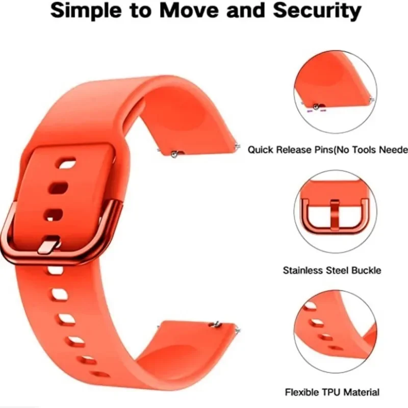 20mm/22mm band For Amazfit GTS - Titan Smartwatch Accessories recension och pris