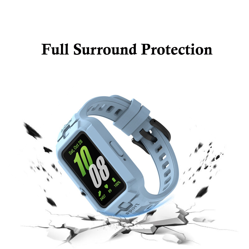 Strap+Case for Samsung Galaxy  - Silicone Band Replacement recension och pris