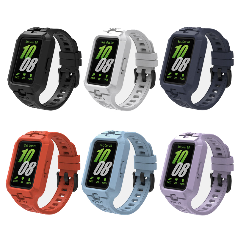 Strap+Case for Samsung Galaxy  - Silicone Band Replacement recension och pris