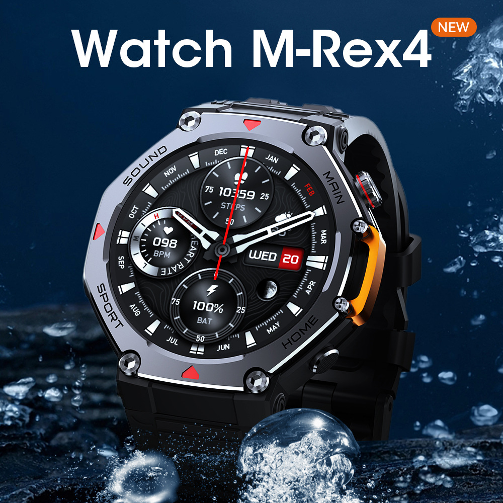 YBM-REX4 2025 Bestselling 5ATM - Smartwatch M Active recension och pris
