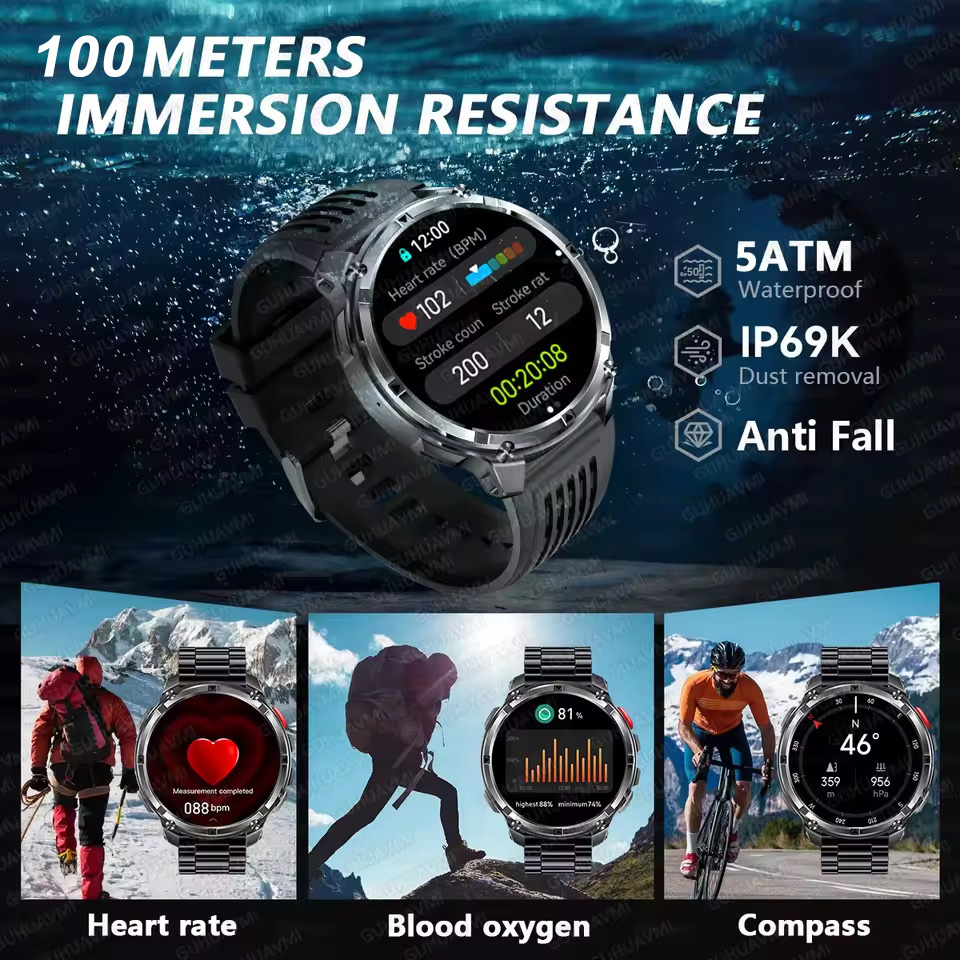 T-REX 3 Military Smartwatch Me - Smartwatch Store recension och pris