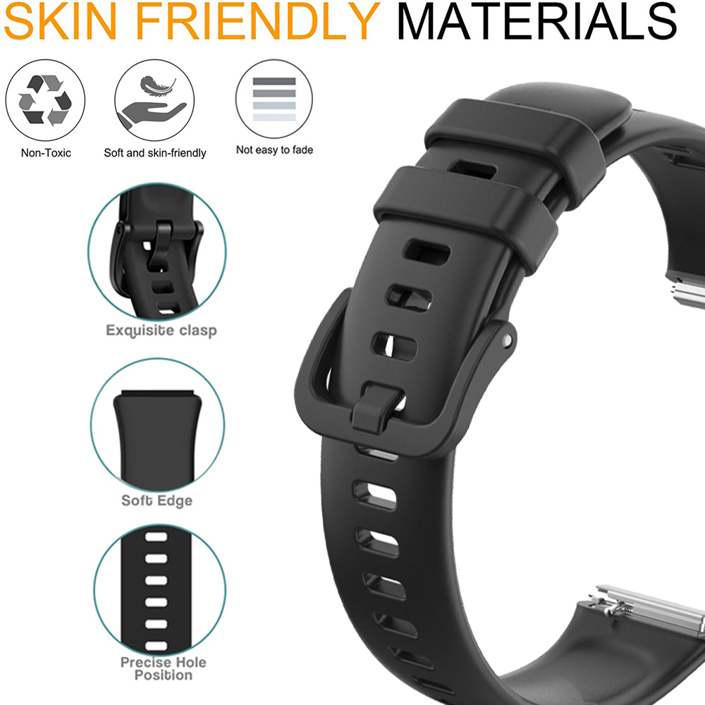Soft Silicone Strap for Huawei - Silicone Band Replacement recension och pris