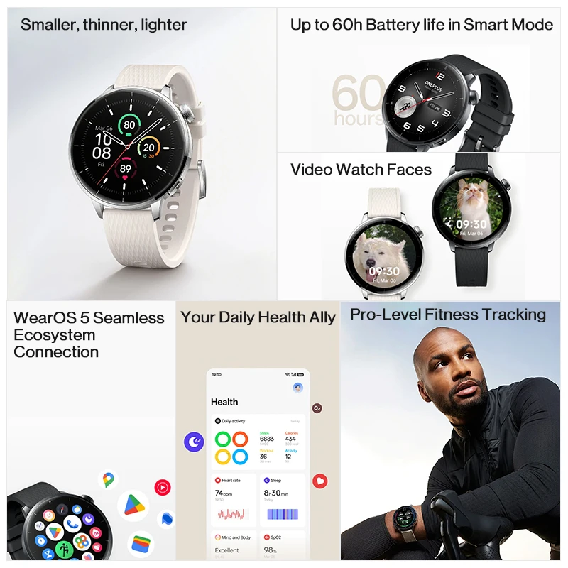 Global Version OnePlus Watch 3 - Smartwatch X recension och pris
