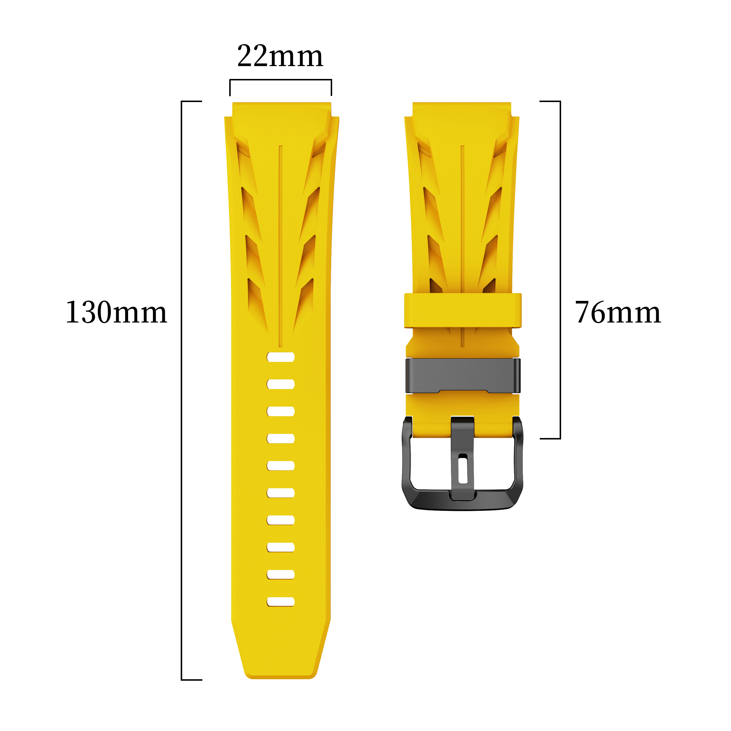 22mm Silicone Strap For HUAWEI - Titan Smartwatch Accessories recension och pris