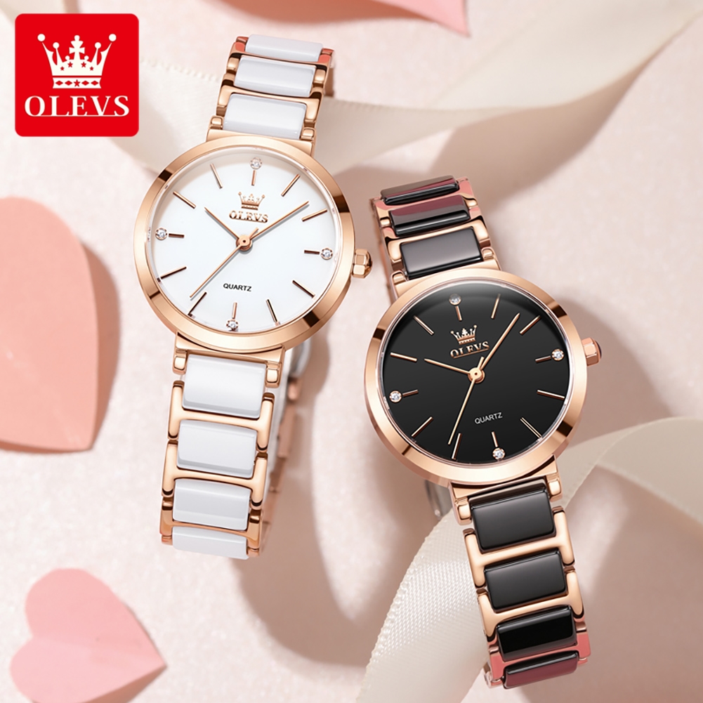 OLEVS Women Watch 5877 Luxury  - Accessories With Watch recension och pris