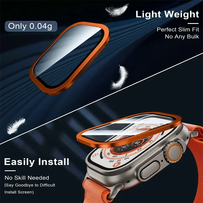 2PCS Tempered Glass for Apple  - Smartwatch Straps & Accessories recension och pris