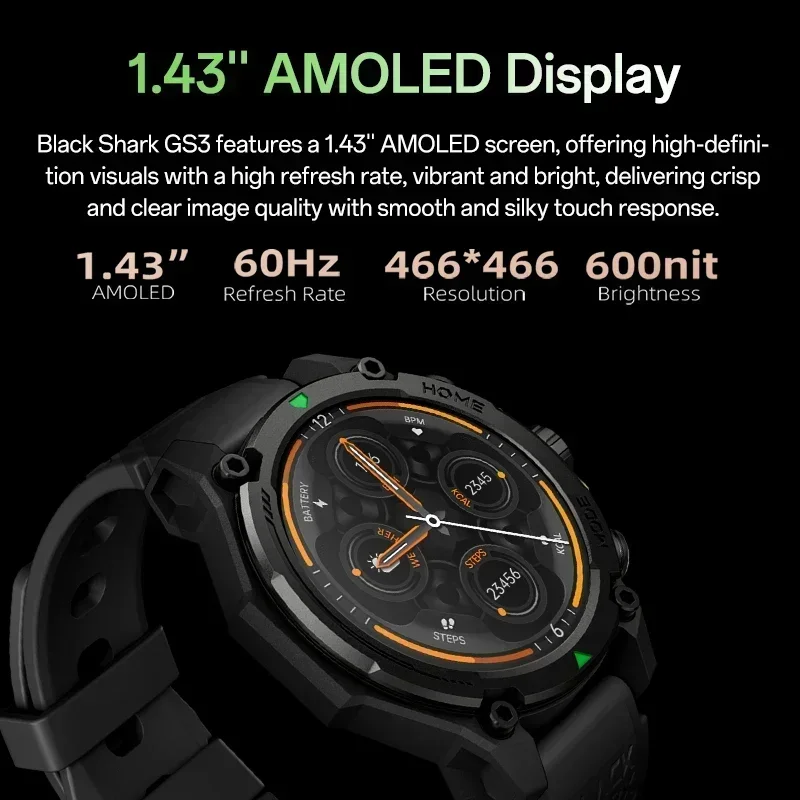 [World Premiere]Blackshark GS3 - Smartwatch Store recension och pris
