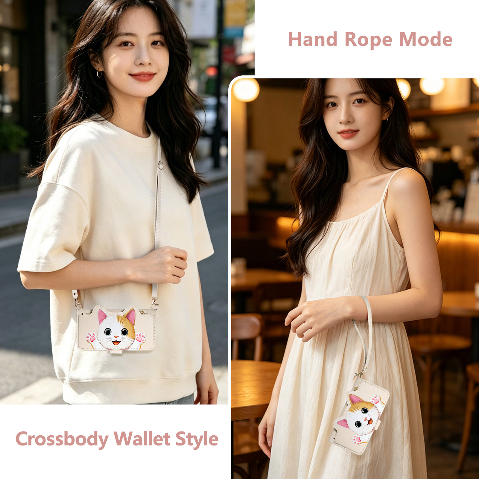 Crossbody Wrist Strap Cartoon  - Oppo Find X8 recension och pris