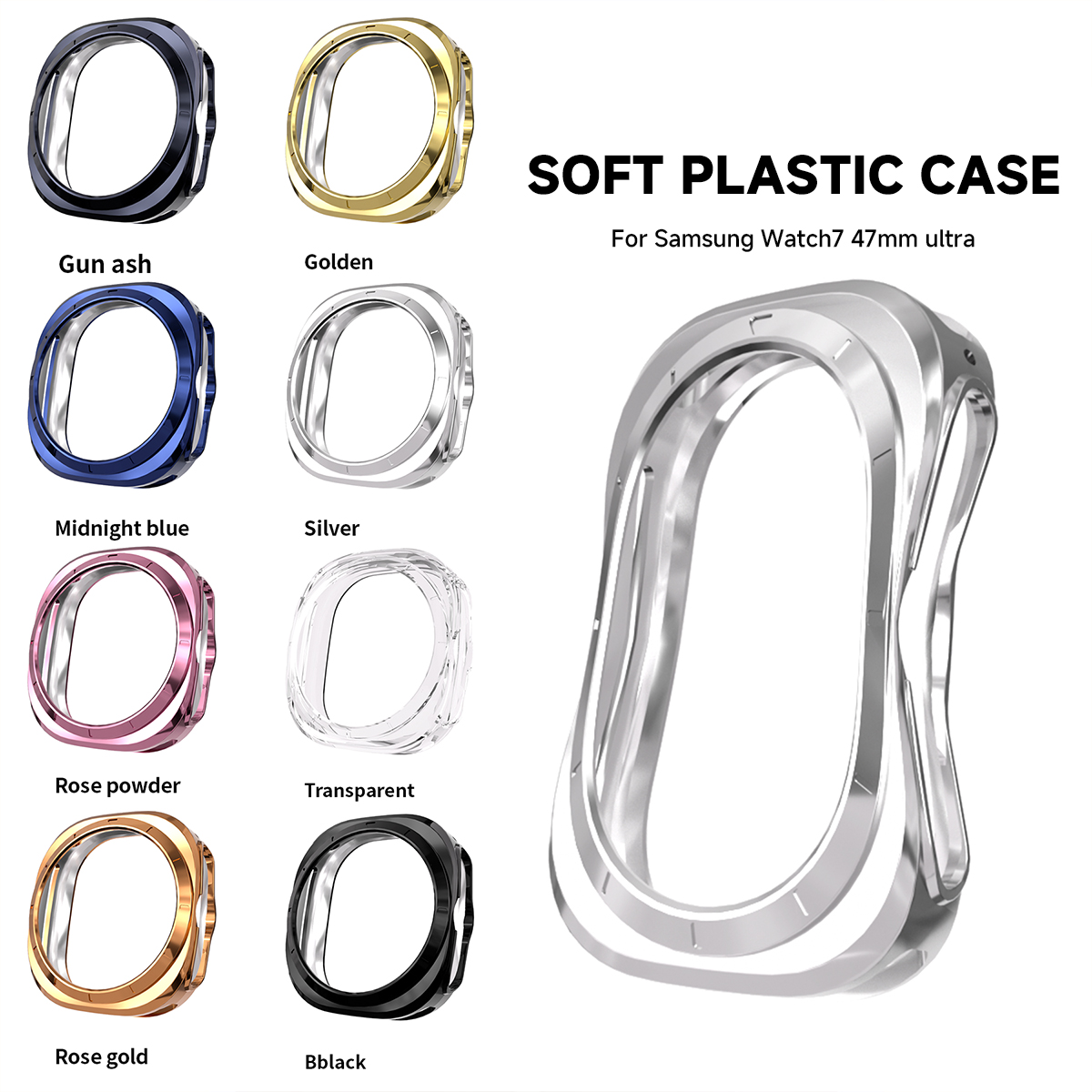 Case for Samsung Galaxy Watch  - Samsung Smartwatch Ultra Accessories recension och pris