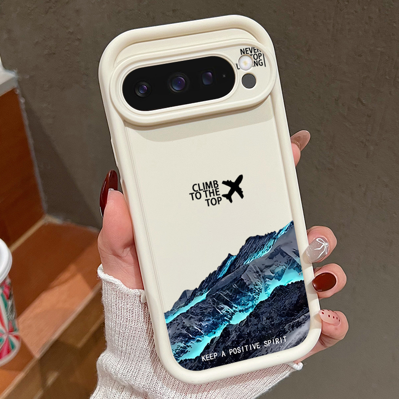 Airplane Snow Mountain Pattern - Google Pixel 9 recension och pris