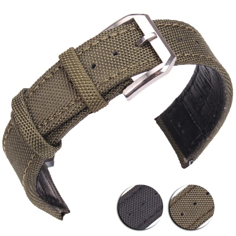 Nylon Genuine Leather Watch Ba - Nylon Nato Strap recension och pris