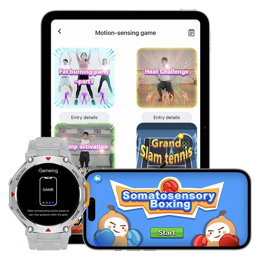 M REX4 Smart Sports Health Wat - Smartwatch M Active recension och pris