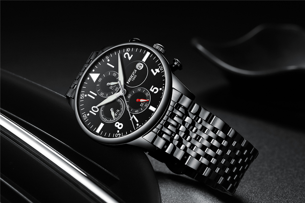 NIBOSI Fashion Mens Watches To - Accessories With Watch recension och pris