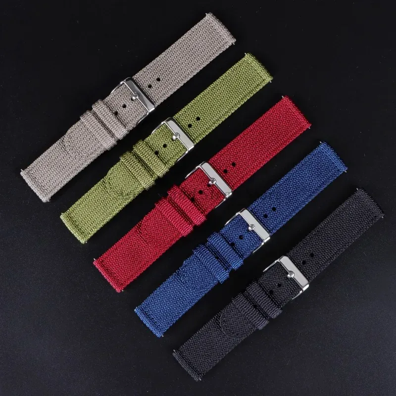 18 20 22 24mm Nylon Canvas Str - Nylon Nato Strap recension och pris