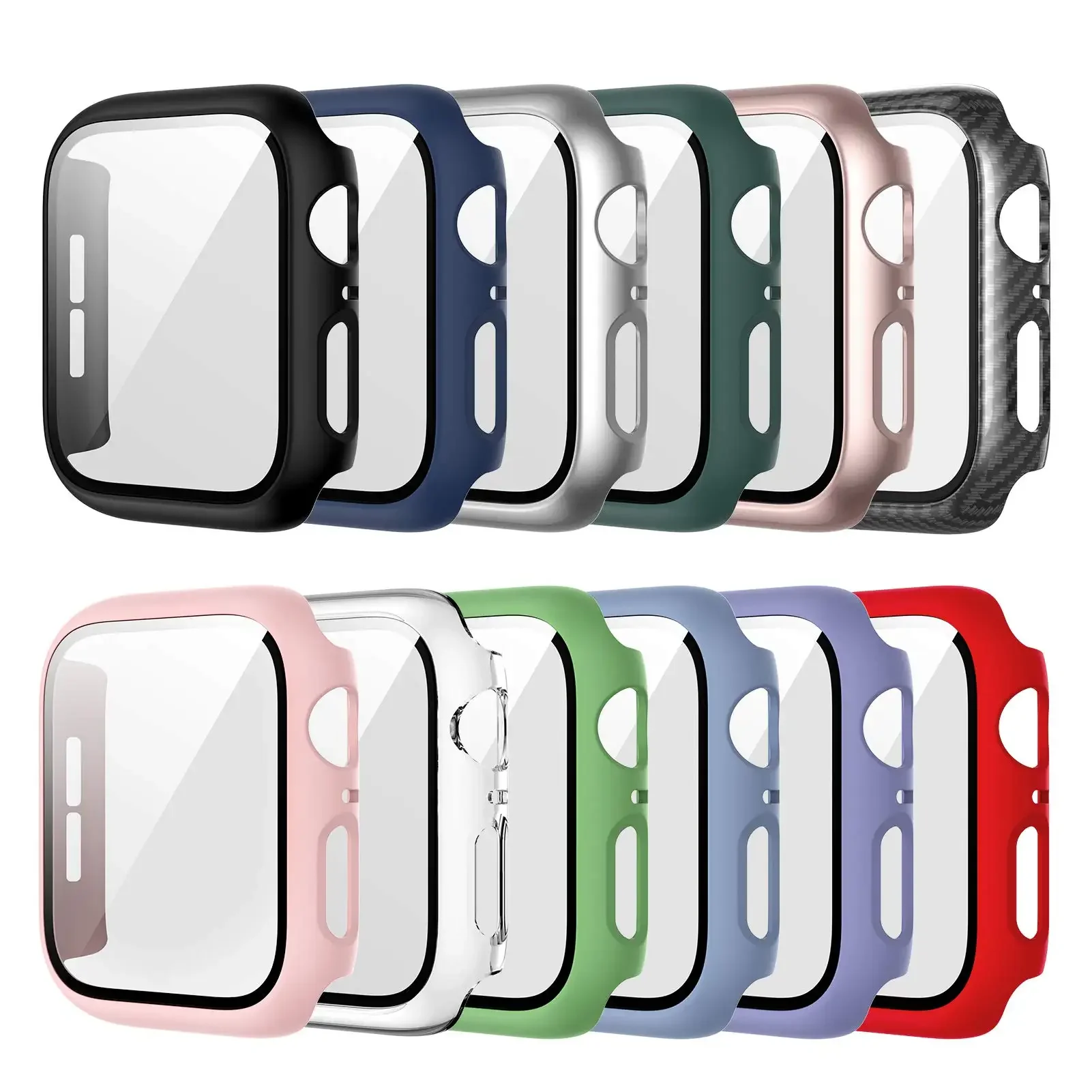 Tempered Glass+cover For Apple - Garmin Smartwatch Accessories recension och pris