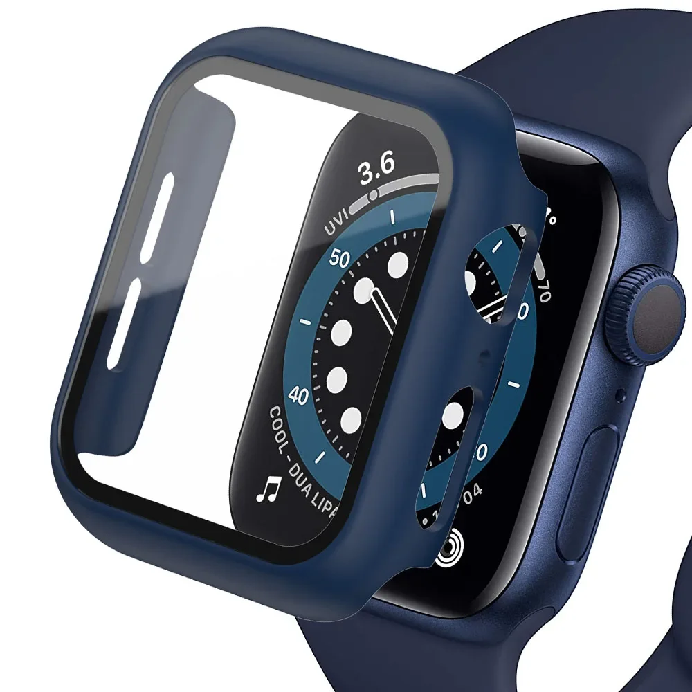 Tempered Glass+cover For Apple - Garmin Smartwatch Accessories recension och pris
