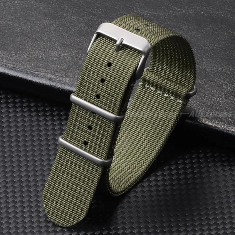 Ribbed Nylon Watch Strap 18mm  - Nylon Nato Strap recension och pris