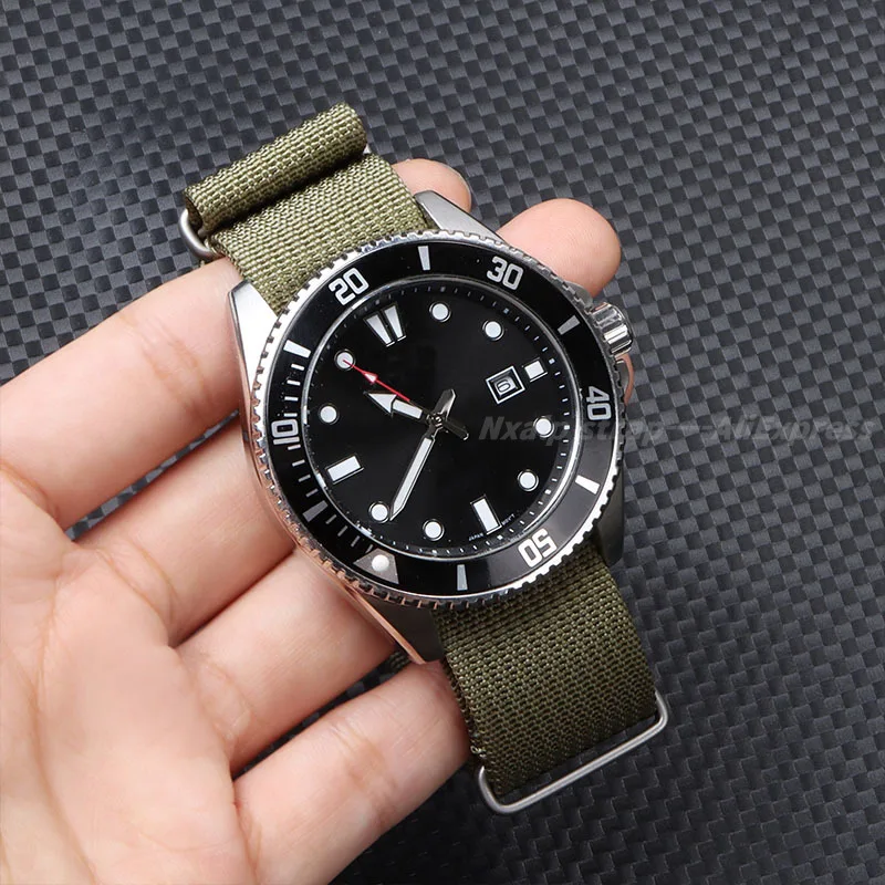 Ribbed Nylon Watch Strap 18mm  - Nylon Nato Strap recension och pris