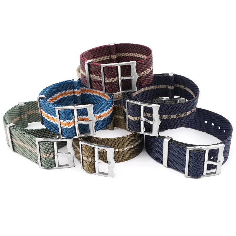 20mm 22mm Weave Canvas Nylon S - Nylon Nato Strap recension och pris