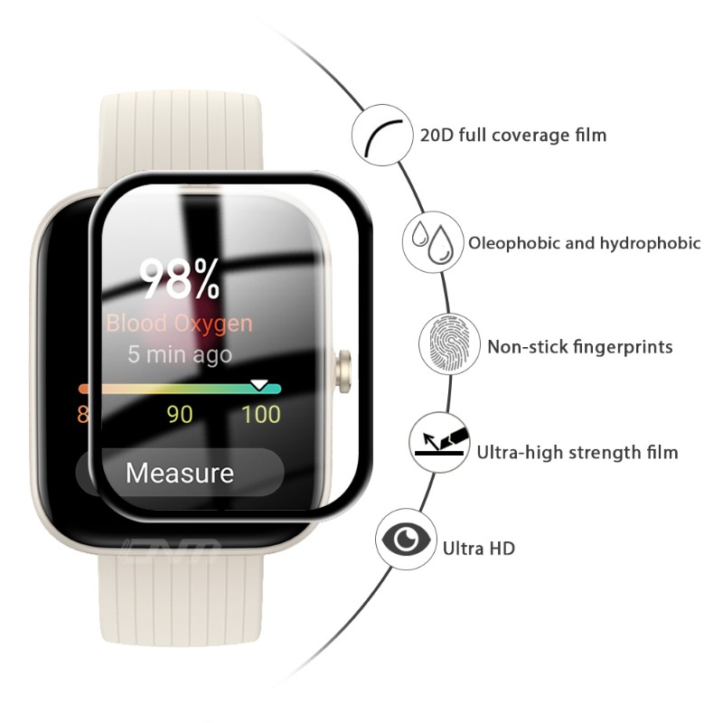 1-5Pcs HD Screen Protector for - Amazfit Smartwatch Accessories recension och pris