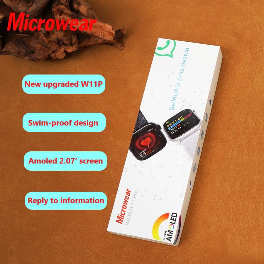Top Amoled Watch11pro W11pro S - Smartwatch M Active recension och pris