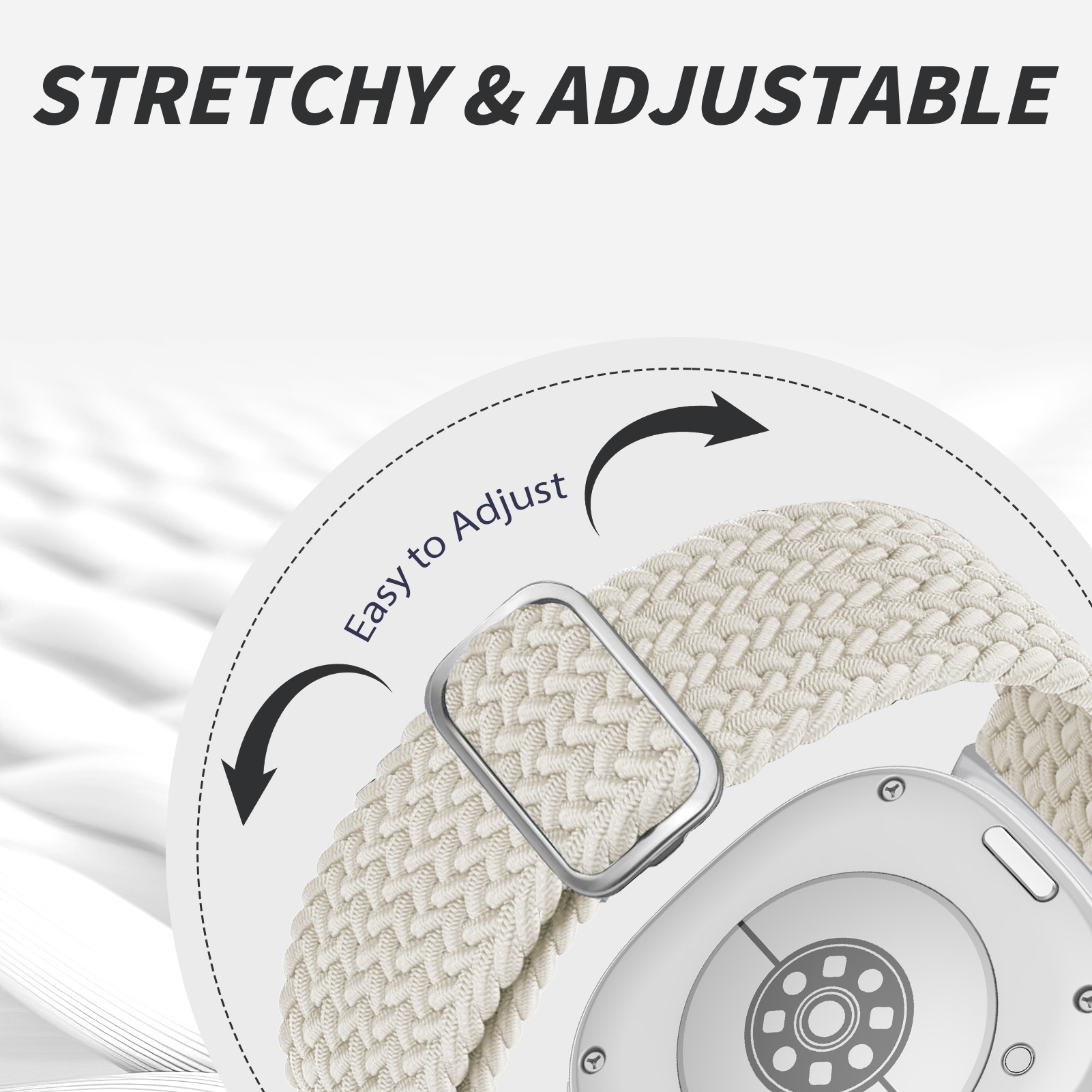 Braided loop bands for Samsung - Samsung Smartwatch Ultra Accessories recension och pris