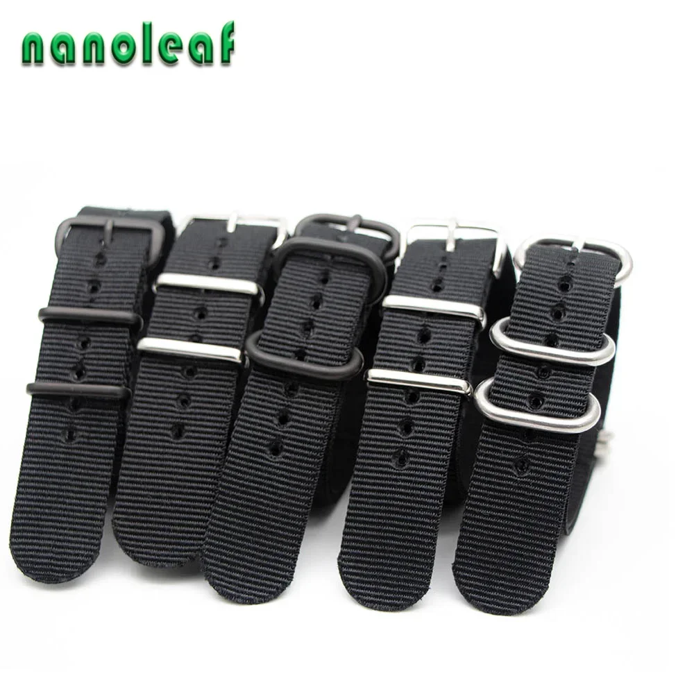 Black Nylon Watch Band For Mec - Nylon Nato Strap recension och pris