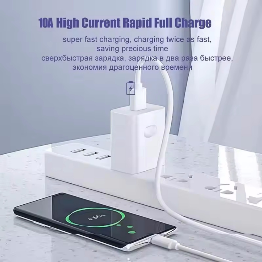100W 10A USB Type C Data Cable - Huawei Mate 60 recension och pris