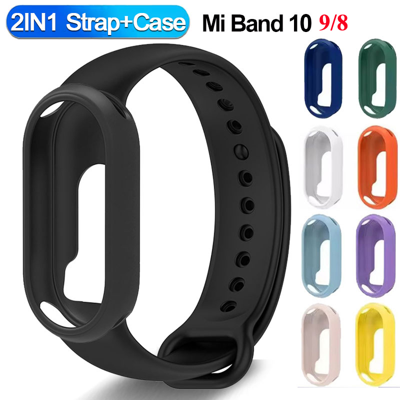 Silicone Strap+Watch Case For  - Silicone Band Replacement recension och pris
