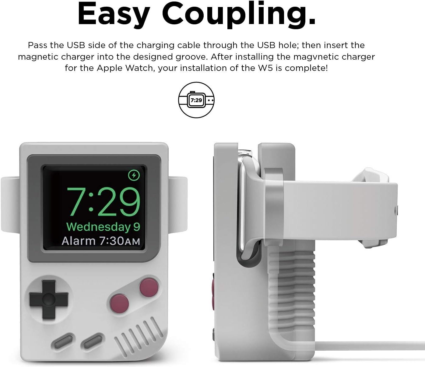 Silicone Holder for IWatch Cha - Watch Charging Dock recension och pris