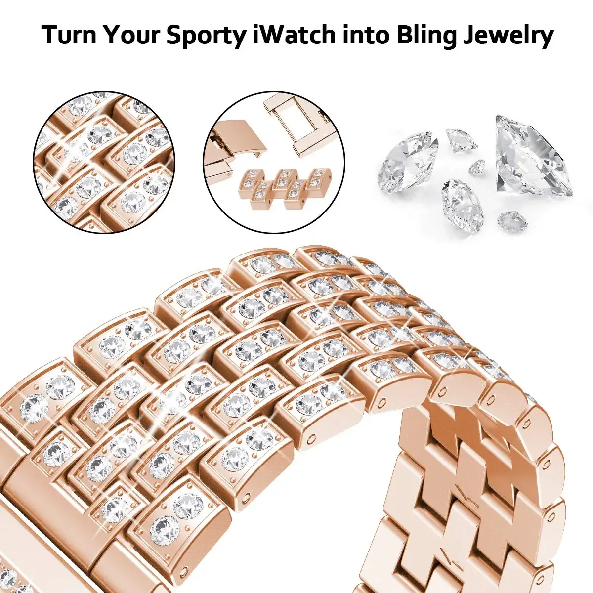Diamond Band for Samsung Galax - Titan Smartwatch Accessories recension och pris