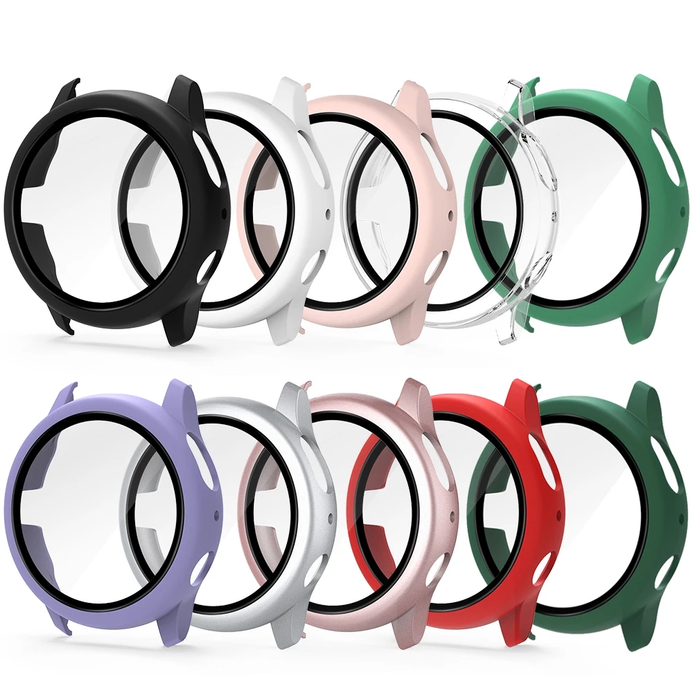 Tempered Glass Case for Samsun - Samsung Smartwatch Accessories recension och pris