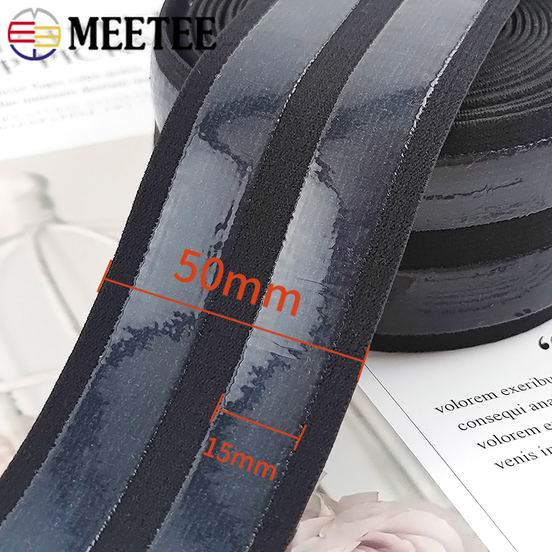 1-5M 50mm Anti Slip Elastic Ta - Silicone Band Replacement recension och pris