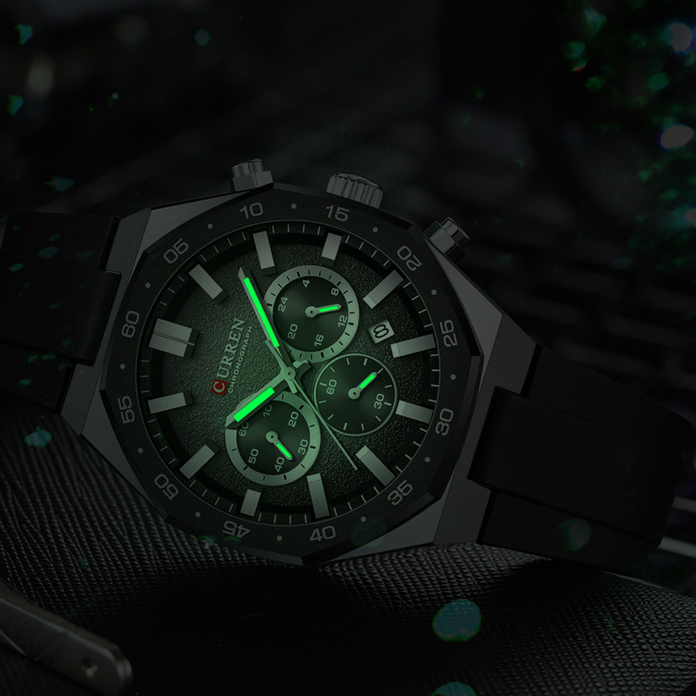 CURREN Fashion Casual Men Spor - Accessories With Watch recension och pris
