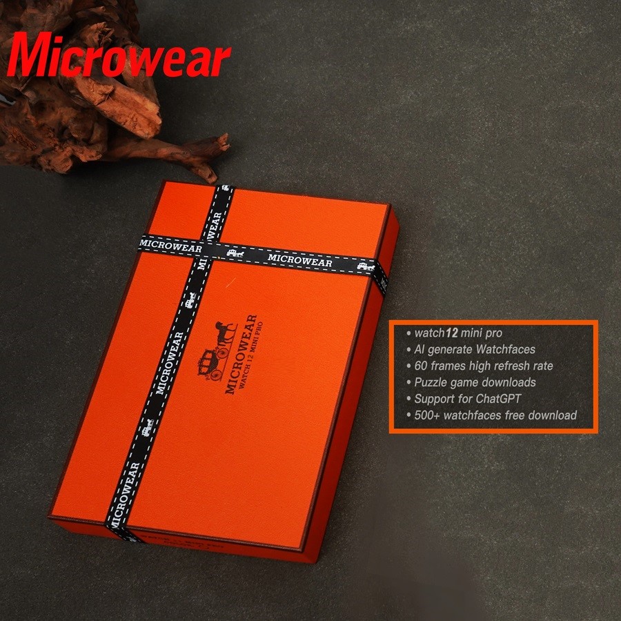 Microwear W12 Mini Pro Smart W - Smartwatch M Active recension och pris