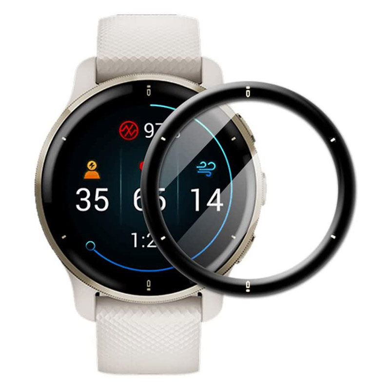 3D Curved Edge Protective Film - Garmin Smartwatch Accessories recension och pris
