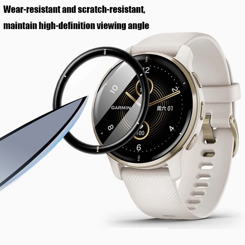 3D Curved Edge Protective Film - Garmin Smartwatch Accessories recension och pris