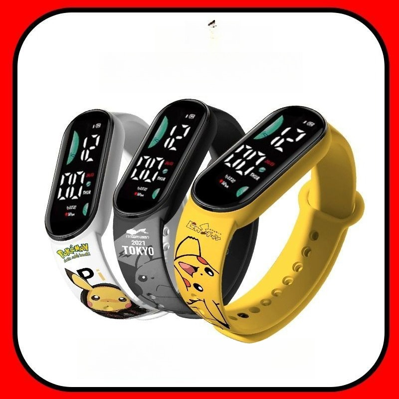 Pokémon cartoon pattern digita - Accessories With Watch recension och pris