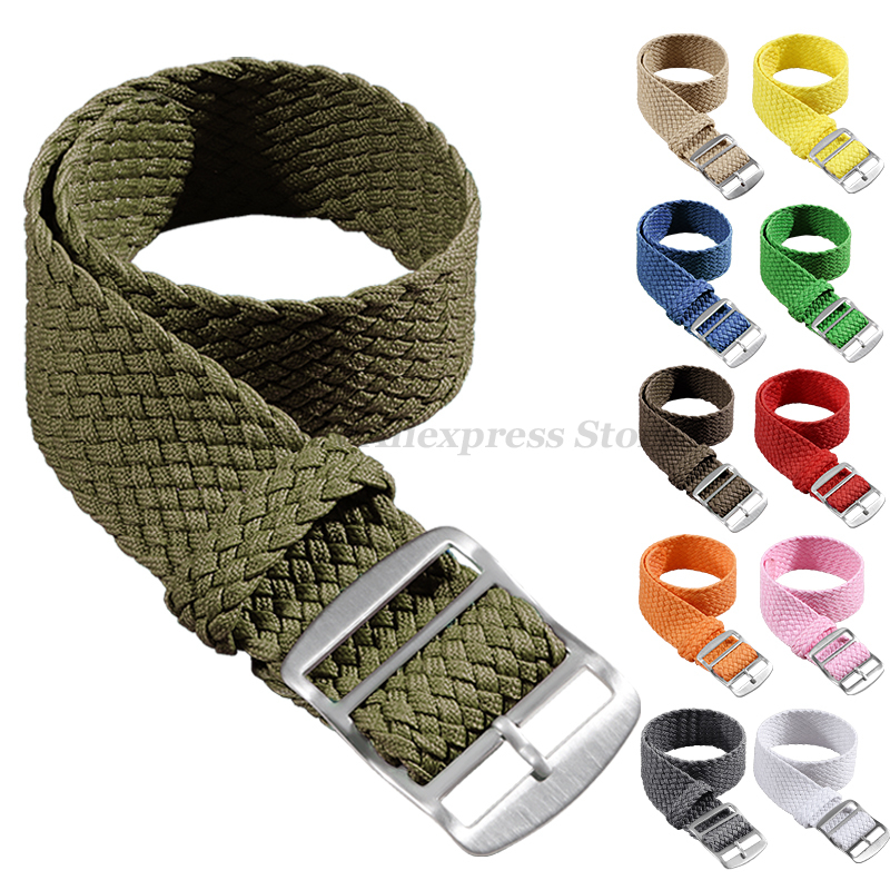 Woven Nylon Strap For Perlon W - Nylon Nato Strap recension och pris
