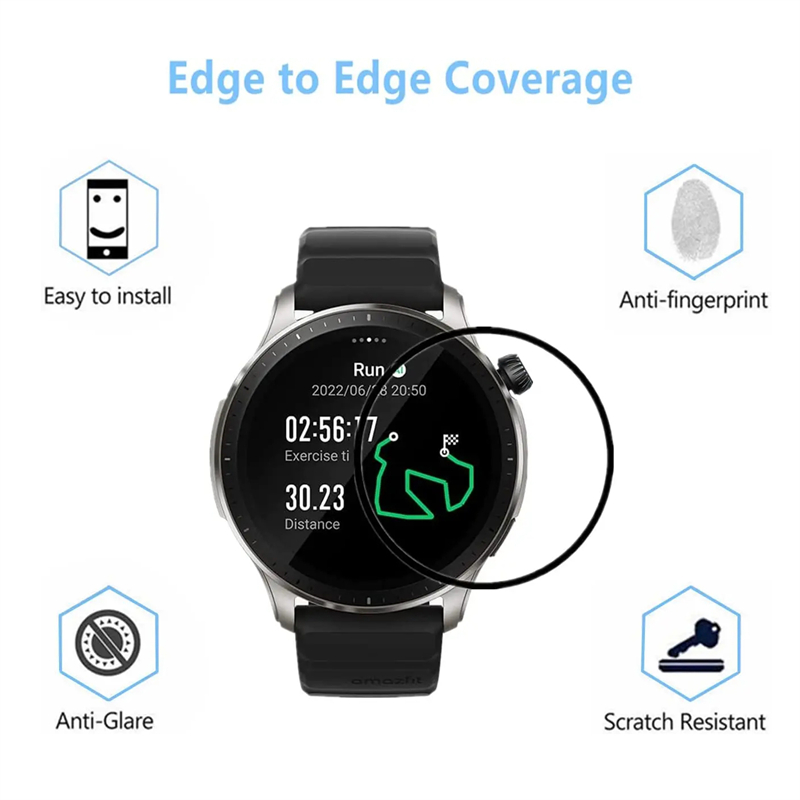 For Amazfit GTR 4 Screen Prote - Amazfit Smartwatch Accessories recension och pris