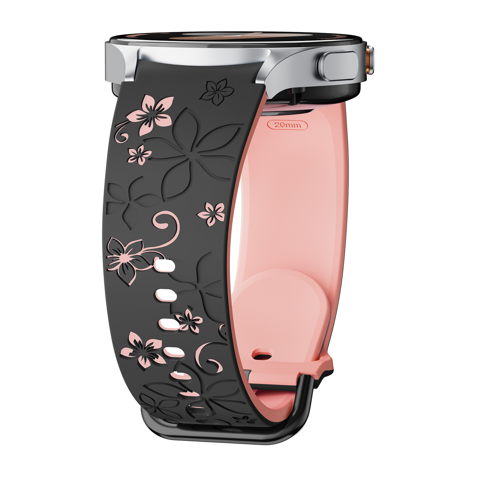 Engraved Silicone Band for Sam - Samsung Smartwatch Ultra Accessories recension och pris