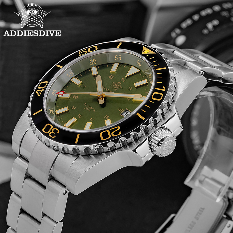 ADDIESDIVE Men's Watch 8215 Me - Accessories With Watch recension och pris