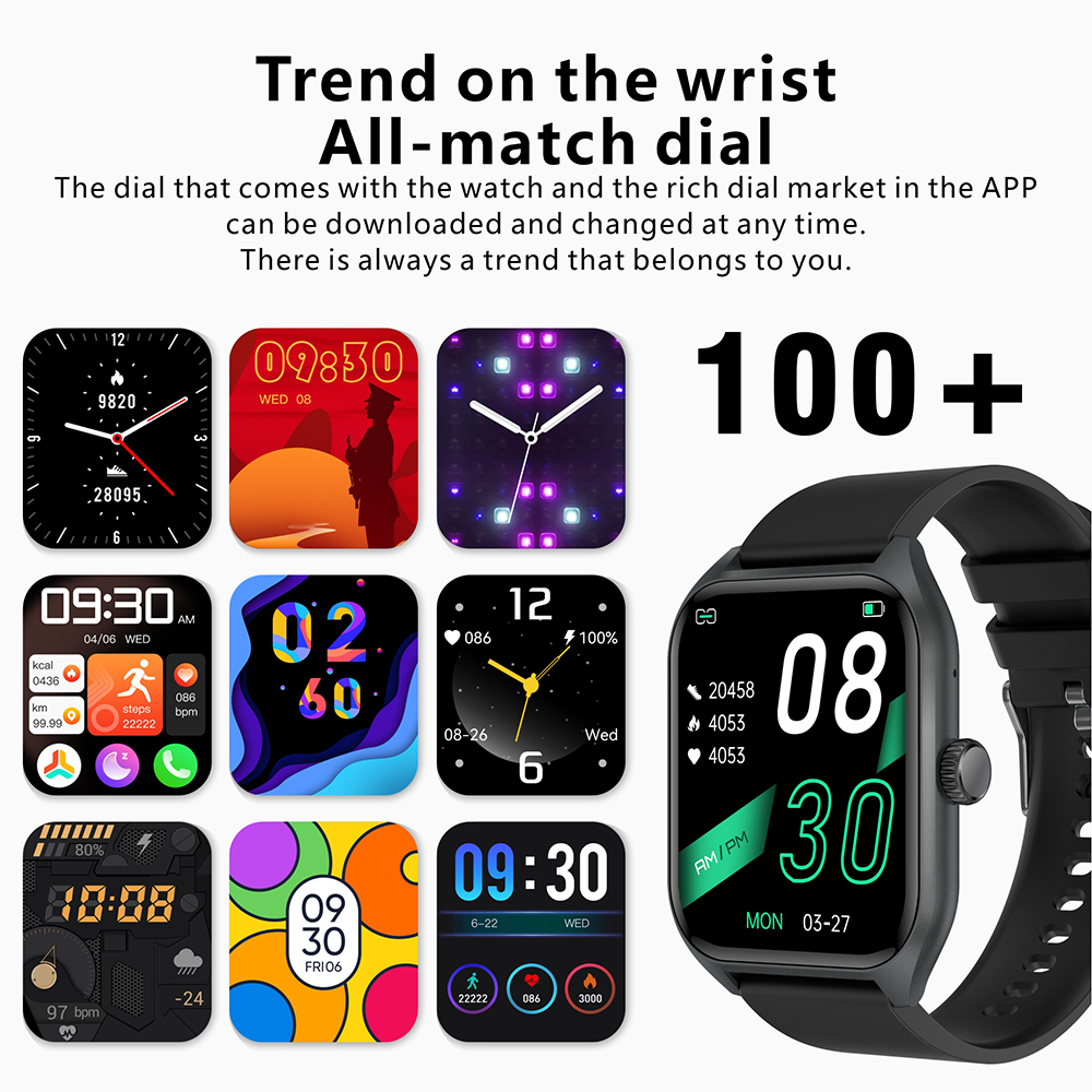 Smart Watch Men Women Full Tou - Smartwatch Custom recension och pris