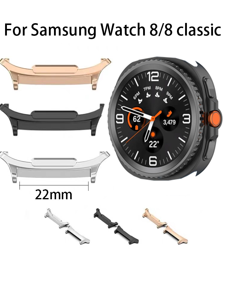 22mm WatchBand Connector for s - Smartwatch Straps & Accessories recension och pris