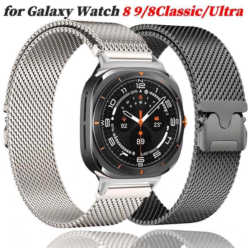 Milanese Metal Strap for Samsu - Samsung Smartwatch Ultra Accessories recension och pris